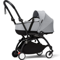 Коляска 2 в 1 Stokke YOYO³ Newborn Shell Black Stone (k.646410.02)