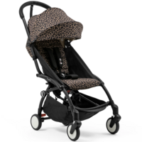 Прогулочная коляска Stokke YOYO³ Wild Black, бежевый (646413.02) 