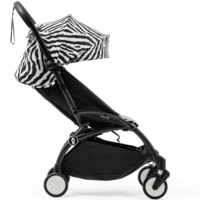 Прогулочная коляска Stokke YOYO³ Wild Black, черно-белый (646414.02)