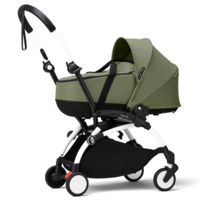 Коляска 2 в 1 Stokke YOYO³ Newborn Shell White Olive (k.646411.01)