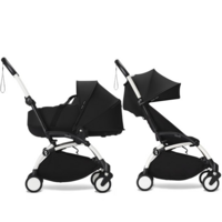 Коляска 2 в 1 Stokke YOYO³ Newborn Shell White Black (k.646403.01) 