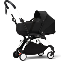 Коляска 2 в 1 Stokke YOYO³ Newborn Shell White Black (k.646403.01)