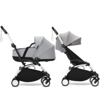 Коляска 2 в 1 Stokke YOYO³ Newborn Shell White Stone (k.646410.01) 