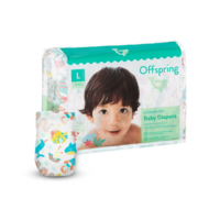 Підгузки Offspring Mystic Water, розмір L, 9-13 кг, 36 шт. (DP-OI-FAT-L36P-MSW) 