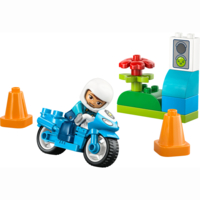 Конструктор LEGO DUPLO Синій поліцейський мотоцикл (10471)