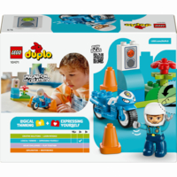 Конструктор LEGO DUPLO Синій поліцейський мотоцикл (10471)