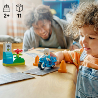 Конструктор LEGO DUPLO Синій поліцейський мотоцикл (10471)