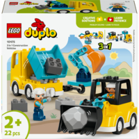 Конструктор LEGO DUPLO 3-в-1 Будівельна техніка (10475) 