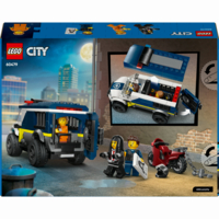 Конструктор LEGO City Поліцейський фургон для перевезення в'язнів (60479)