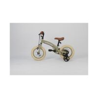 Детский велосипед-беговел QPlay Miniby 3 в1 12", Grey-Green (CB02MiniBy12Grey-Green)