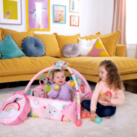 Розвиваючий килимок 5 в 1 Bright Starts "Rainbow Tropics" (12625)