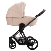 Коляска 2в1 Bebetto Nuvio PRO 02 Brown, капучино (503.49.26.B02)