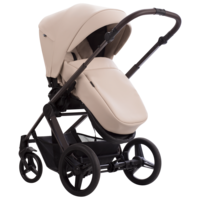 Коляска 2в1 Bebetto Nuvio PRO 02 Brown, капучино (503.49.26.B02)