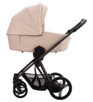 Коляска 2в1 Bebetto Nuvio PRO 02 Brown, капучино (503.49.26.B02)