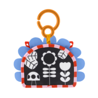 Портативное зеркальце 2-в-1 Fisher-Price для малыша (JHB45)