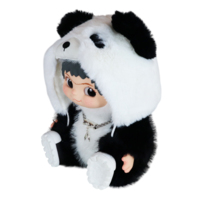 М'яка іграшка лімітована POP TOP Letsvan Wakuku Панда 800%, 37 см (17WK-P8-P1)
