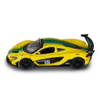 Автомодель TechnoDrive McLaren P1, жовтий, 1:24 (250943MLP1YW)