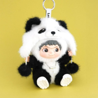 М'яка іграшка лімітована POP TOP Letsvan Wakuku Панда (17WK-07D1)