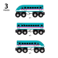 Поезд для железной дороги BRIO Shinkansen Hayabusa (36086)