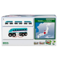 Поезд для железной дороги BRIO Shinkansen Hayabusa (36086)