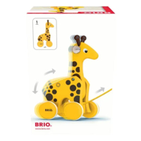 Игрушка-каталка BRIO Жираф (30200)