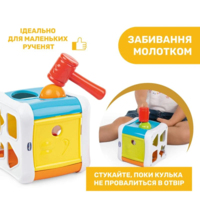 Іграшка-сортер 2 в 1 Chicco Куб (09686.20)