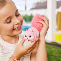 Интерактивная игрушка Pets Alive S1 Белочка, розовый (9565B)