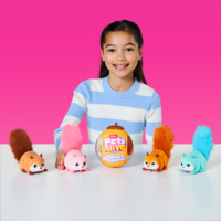 Интерактивная игрушка Pets Alive S1 Белочка, розовый (9565B)