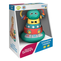 Розвиваюча інтерактивна іграшка Kiddi Smart Слоненя Грайко, українська (1305-UK)