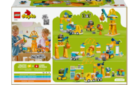 Конструктор LEGO DUPLO 3-в-1 Будівельний майданчик і техніка (10476)