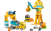 Конструктор LEGO DUPLO 3-в-1 Будівельний майданчик і техніка (10476)