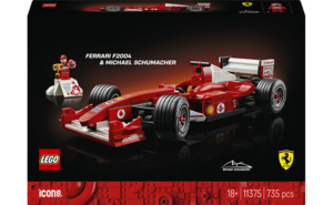 Конструктор LEGO Icons Ferrari F2004 та Michael Schumacher (11375) 