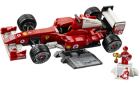 Конструктор LEGO Icons Ferrari F2004 и Michael Schumacher (11375)