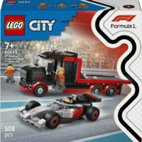 Конструктор LEGO City Вантажівка для демонстрації F1® із перегоновим автомобілем Audi F1® (60493) 