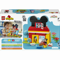 Конструктор LEGO DUPLO Міккі Маус: Клубний будинок з Мінні та Плуто (10465)