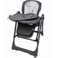 Стілець-гойдалка для годування дитини VELANO Nomi, black (45680)