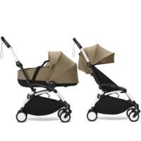 Коляска 2 в 1 Stokke YOYO³ Newborn Shell White Toffee (k.646408.01) 