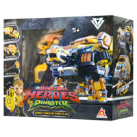 Динозавр-трансформер Dinoster Мега Дино-Смеш Анкило (EU580806)