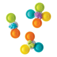 Набор спиннеров с присосками Infantino Динозаврики (305289I)