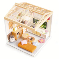 Конструктор-румбокс Mini House серии Интерьер Гостиная, свет (8006)