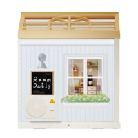 Конструктор-румбокс Mini House серии Интерьер Гостиная, свет (8006)