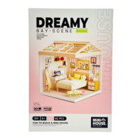 Конструктор-румбокс Mini House серії Інтер'єр Спальня, світло (8004) 