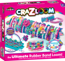 Набір для виготовлення браслетів Cra-Z-Art Charm Loom Studio Mermaid and Unicorn (17350CRA) 