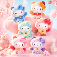 М’яка іграшка-сюрприз на кліпсі Pop Top Hello Kitty Казкові бажання (25MR-017)