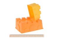 Набор для игры с песком Same Toy Грузовик, 6 единиц, красный (973Ut-1)