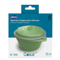 Складной силиконовый контейнер-пароварка Chicco (12437.00)