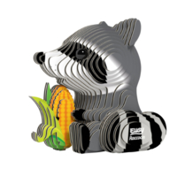 3D пазл Eugy Зоопарк Єнот (XEG-103) 