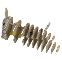 3D пазл Eugy Зоопарк Кенгуру (XEG-015)