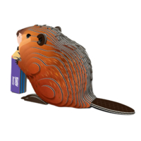 3D пазл Eugy Зоопарк Бобер (XEG-127)