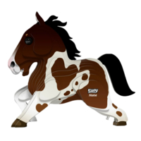 3D пазл Eugy Зоопарк Лошадь (XEG-134)